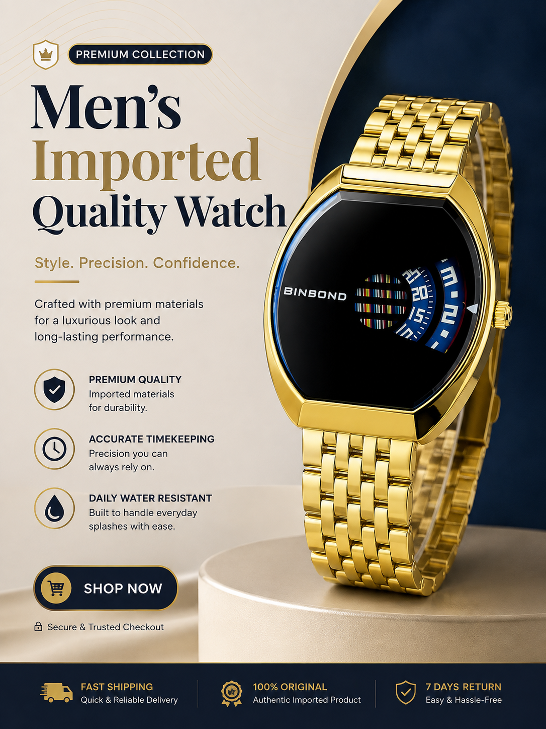 Men's Imported Quality Watch