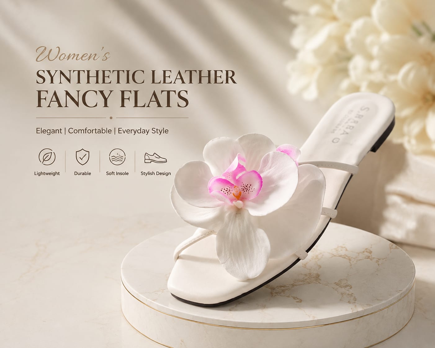 Women's Synthetic Leather Fancy Flats