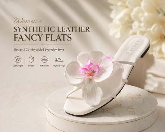 Women's Synthetic Leather Fancy Flats