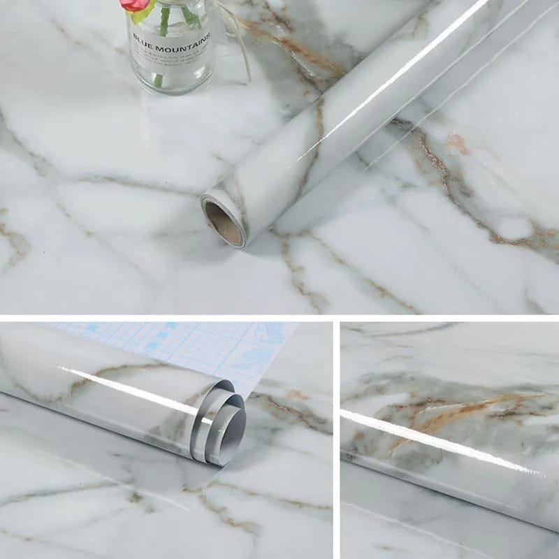 Black Marble Sheet for Kitchen Walls & Countertops!
