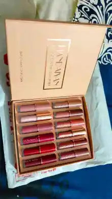 Handaiyan Matte Liquid Lipstick - 12 Pcs Set